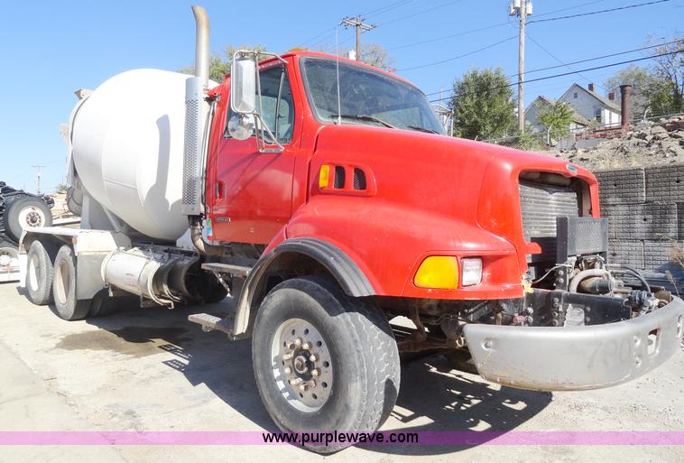 image for item A3257 1999 Sterling L8513 cement mixer truck