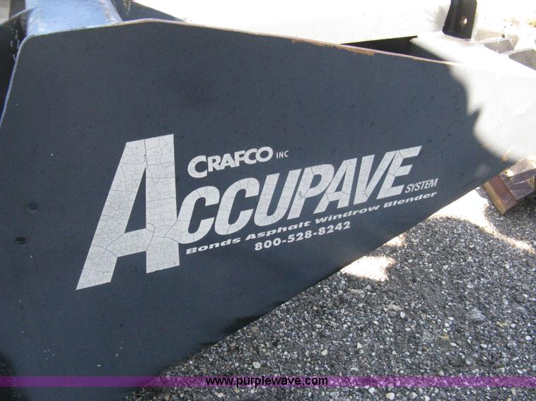 image for item A4394 1997 Crafco Accupave system