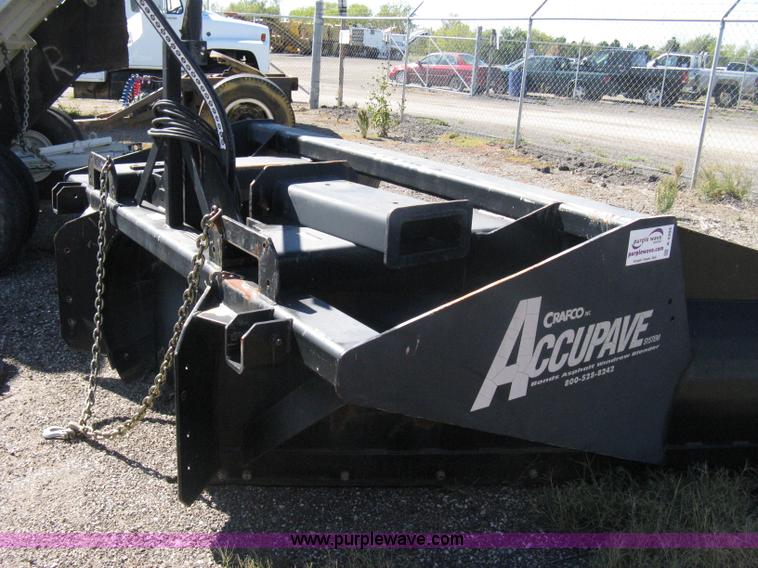 image for item A4394 1997 Crafco Accupave system