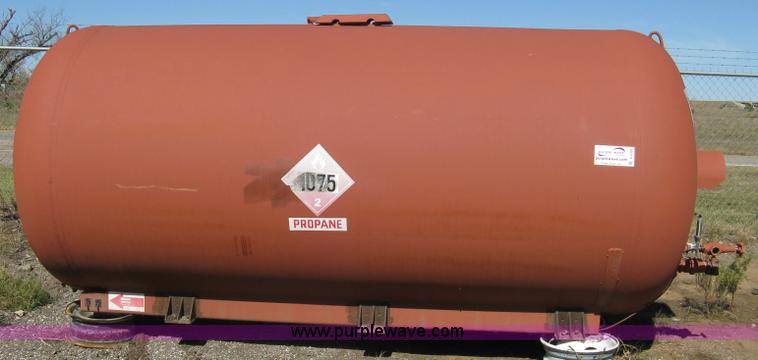 image for item A4395 Texas Welding & Mfg. Co. industrial propane tank