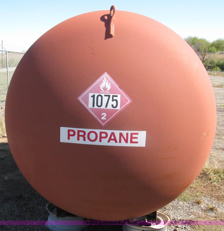 image for item A4395 Texas Welding & Mfg. Co. industrial propane tank