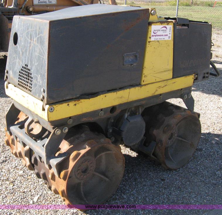image for item A4403 2000 Bomag two drum footed compactor