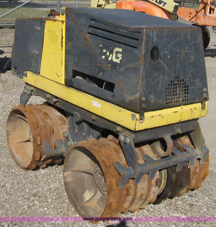 image for item A4403 2000 Bomag two drum footed compactor