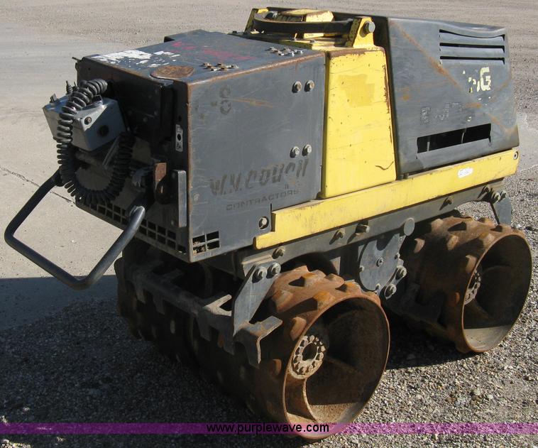 image for item A4403 2000 Bomag two drum footed compactor