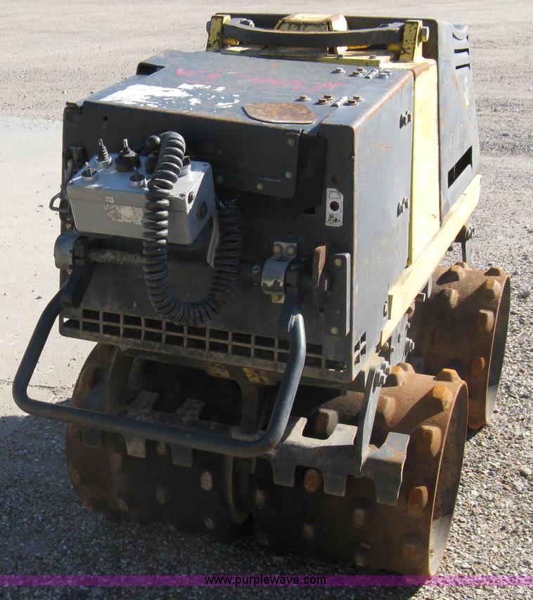 image for item A4403 2000 Bomag two drum footed compactor