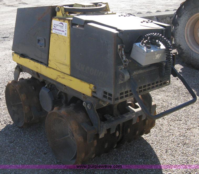 image for item A4403 2000 Bomag two drum footed compactor