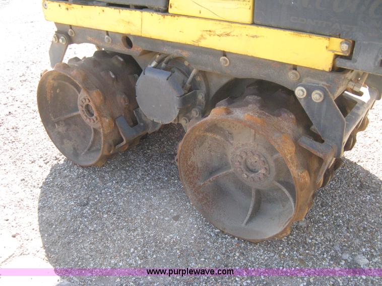 image for item A4403 2000 Bomag two drum footed compactor