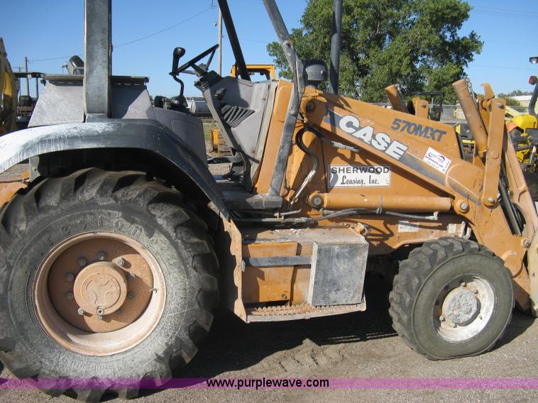 image for item A4404 2002 Case 570MXT FWA loader/landscape tractor
