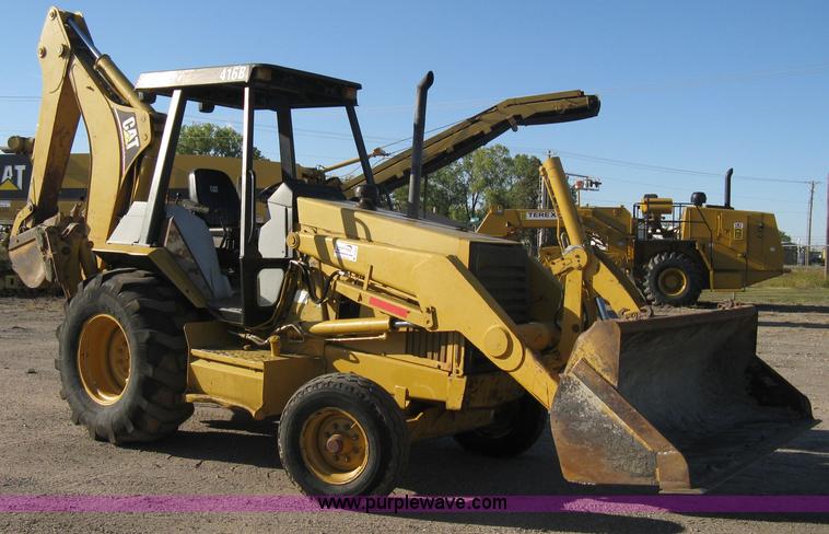 image for item A4407 1994 Caterpillar 416B backhoe