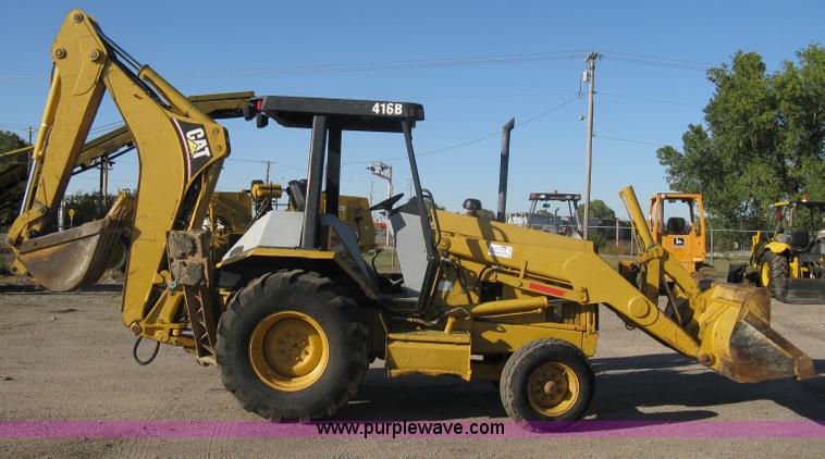 image for item A4407 1994 Caterpillar 416B backhoe