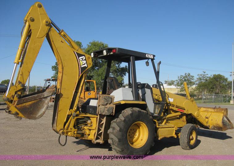 image for item A4407 1994 Caterpillar 416B backhoe