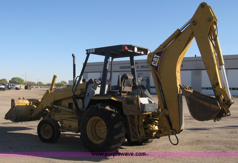 image for item A4407 1994 Caterpillar 416B backhoe