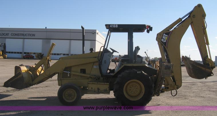 image for item A4407 1994 Caterpillar 416B backhoe