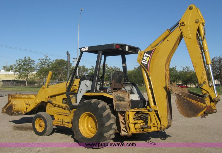 image for item A4407 1994 Caterpillar 416B backhoe
