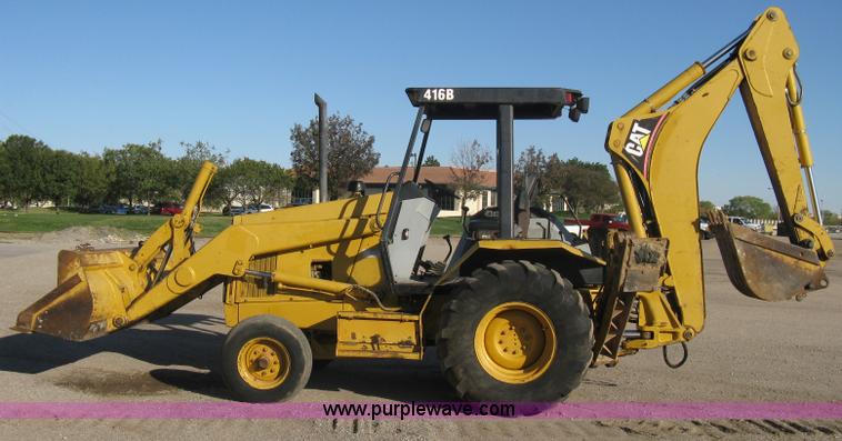 image for item A4407 1994 Caterpillar 416B backhoe