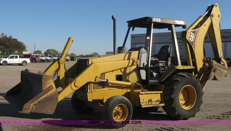 image for item A4407 1994 Caterpillar 416B backhoe