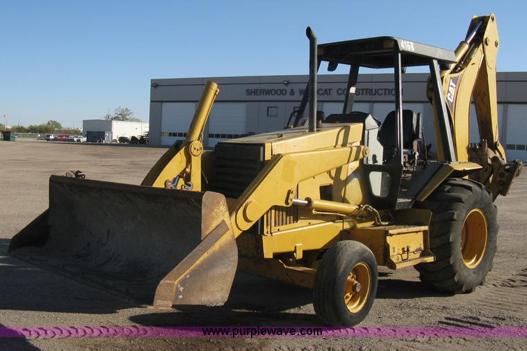 image for item A4407 1994 Caterpillar 416B backhoe