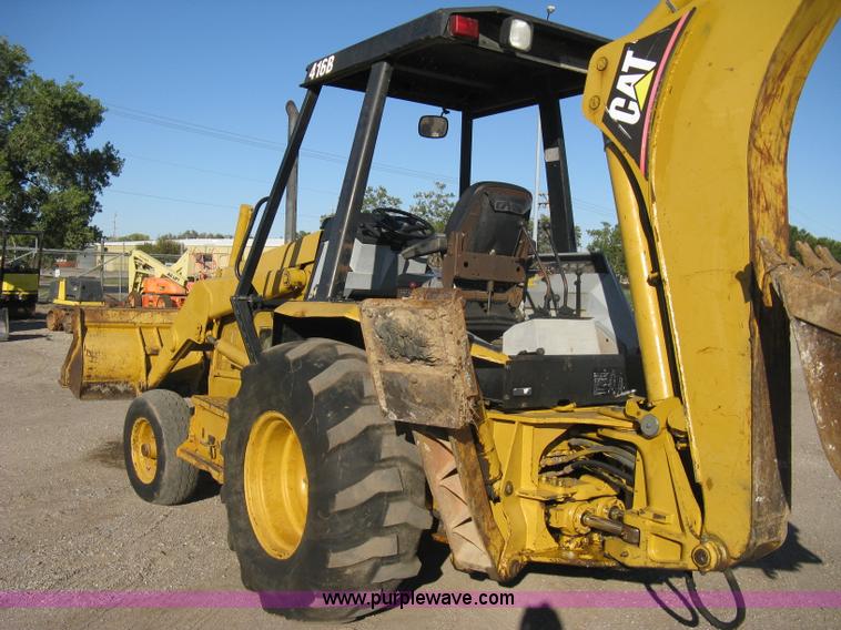 image for item A4407 1994 Caterpillar 416B backhoe