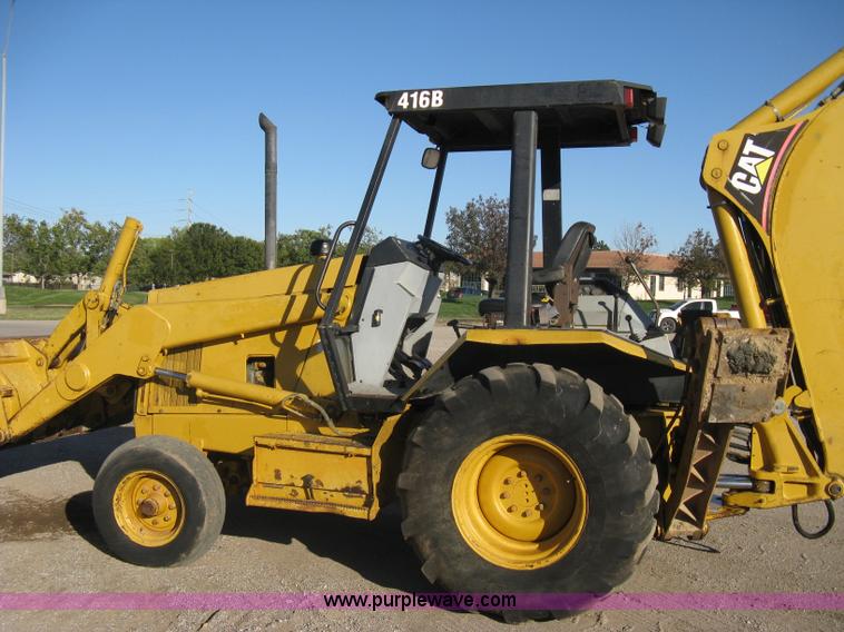 image for item A4407 1994 Caterpillar 416B backhoe