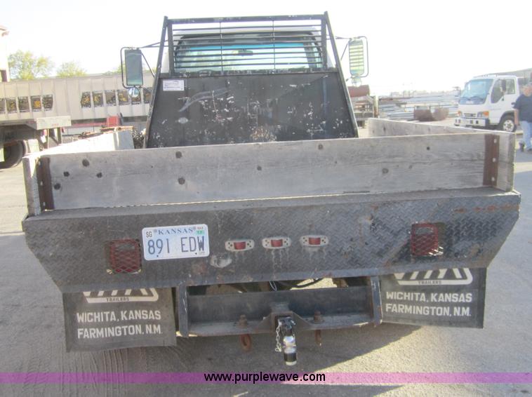 image for item A4419 1994 GMC Topkick Lo Pro flatbed truck