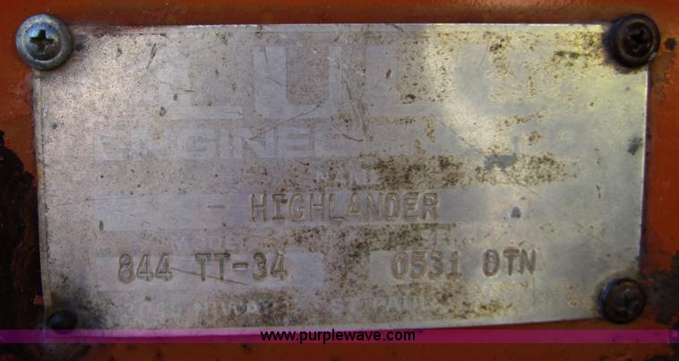 image for item A4426 Lull 844 TT-34 Highlander telehandler