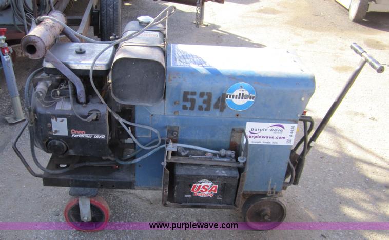 image for item A4438 Miller AEAD-200LE welder/generator