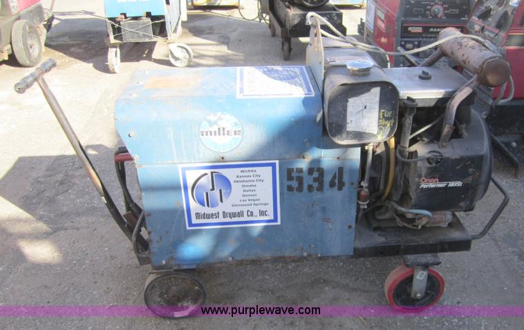 image for item A4438 Miller AEAD-200LE welder/generator
