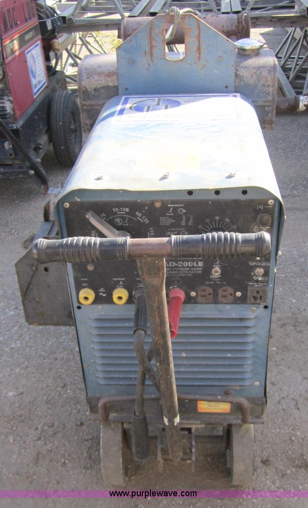 image for item A4438 Miller AEAD-200LE welder/generator