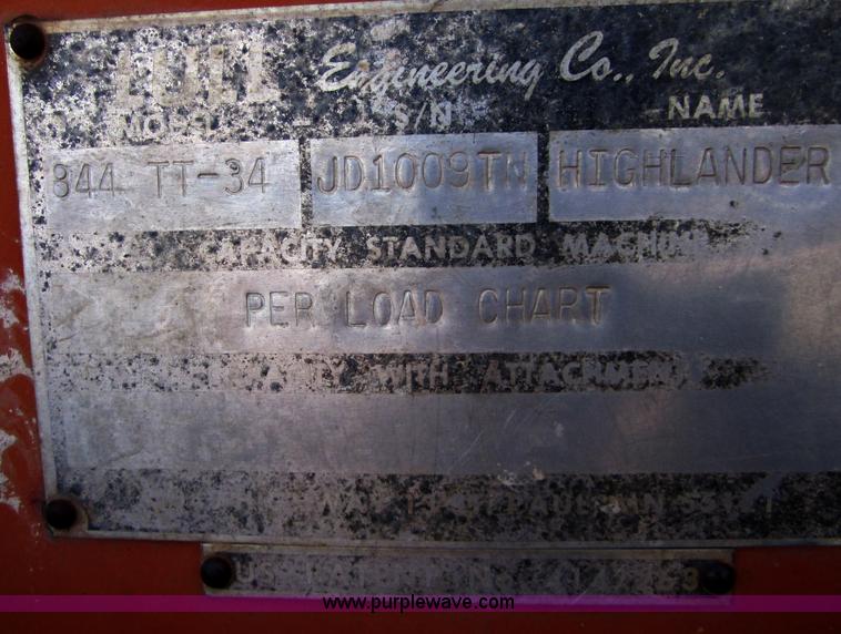 image for item A4448 Lull 844 TT-34 Highlander telehandler