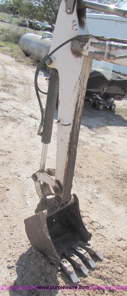image for item A4622 2000 Bobcat 322 compact excavator