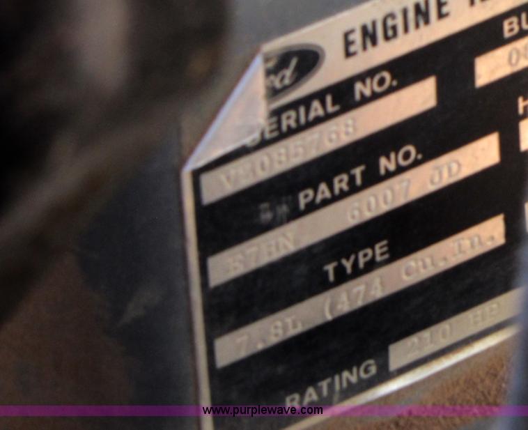 image for item A4623 1991 Ford F800 crane/digger truck