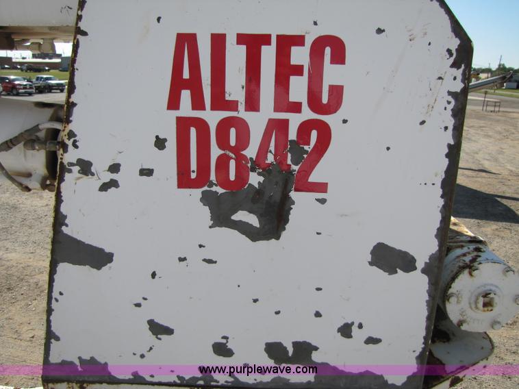 image for item A4623 1991 Ford F800 crane/digger truck