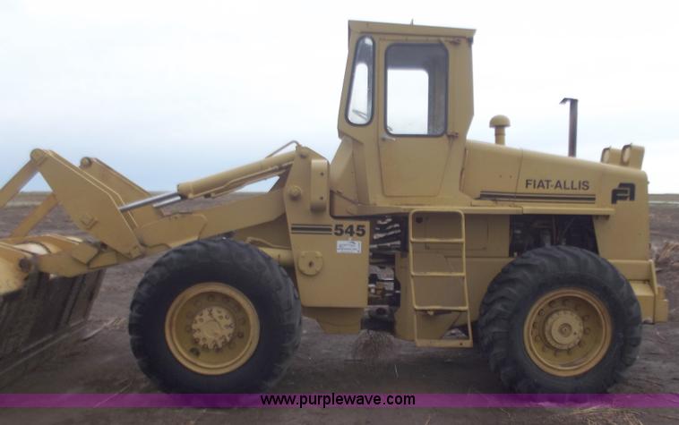 image for item A5379 1966 Fiat-Allis 545 wheel loader