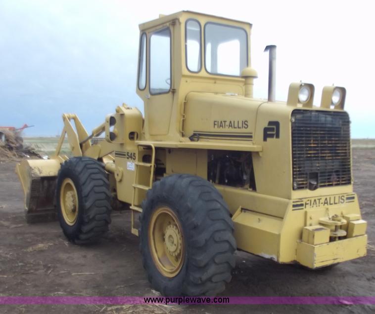 image for item A5379 1966 Fiat-Allis 545 wheel loader