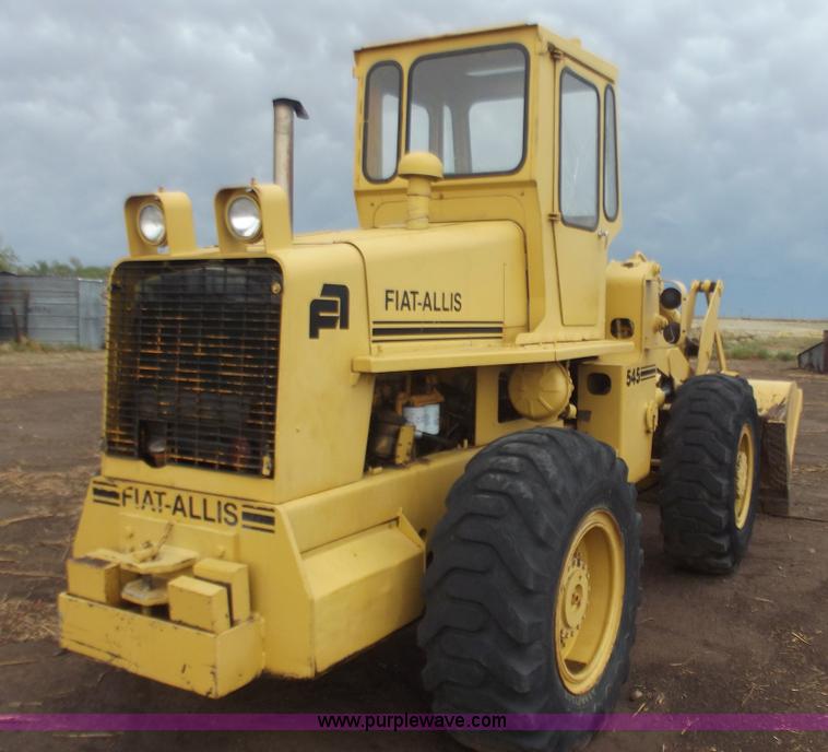 image for item A5379 1966 Fiat-Allis 545 wheel loader