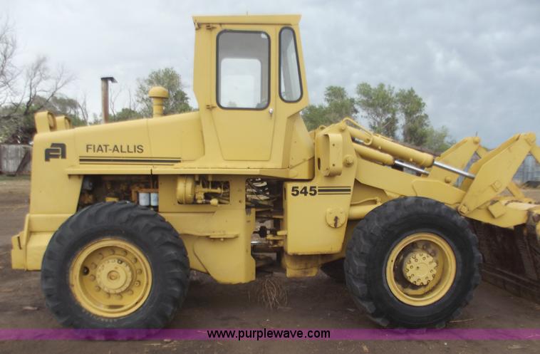 image for item A5379 1966 Fiat-Allis 545 wheel loader