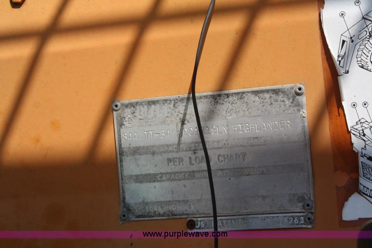 image for item A6503 1984 Lull Highlander 844 telehandler