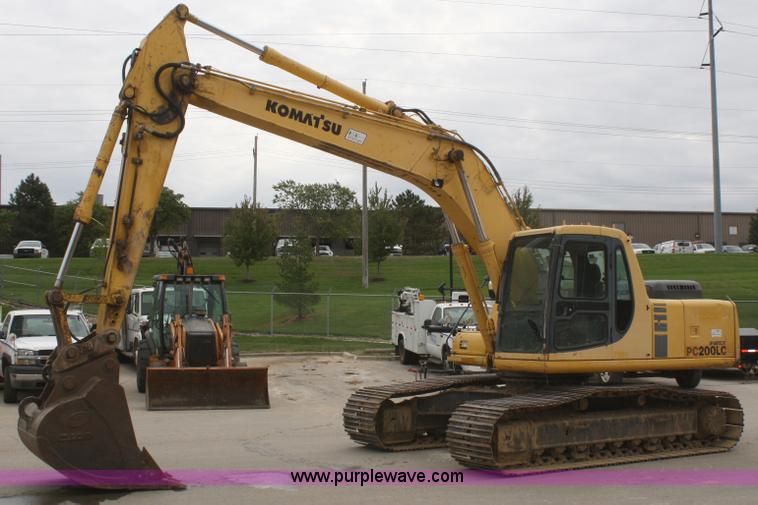 image for item A6505 Komatsu PC200LC-6LE excavator