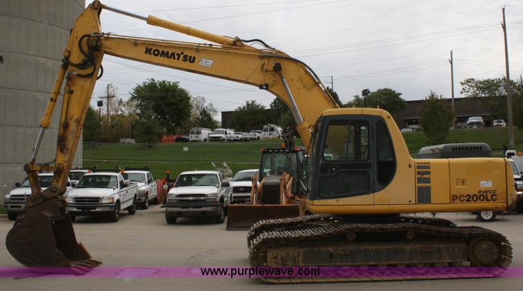 image for item A6505 Komatsu PC200LC-6LE excavator