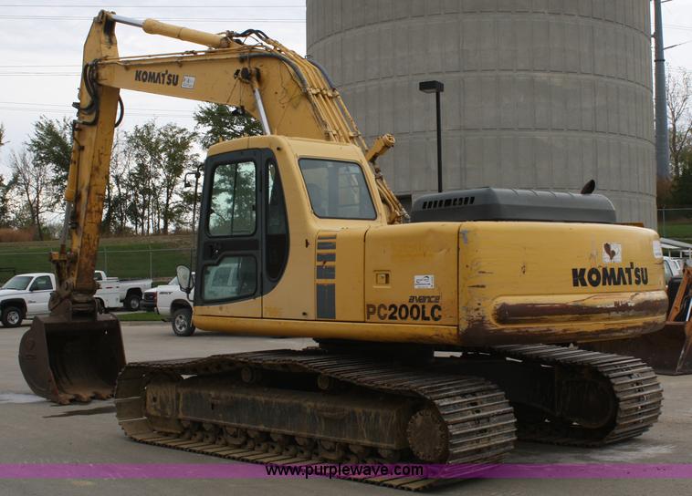 image for item A6505 Komatsu PC200LC-6LE excavator