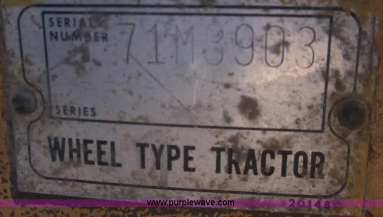 image for item B5511 Caterpillar 613B paddle scraper