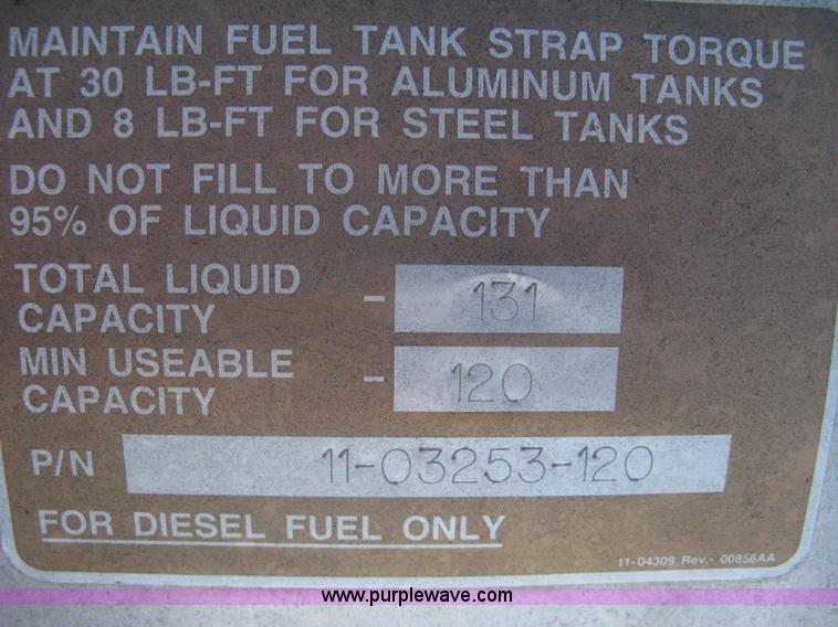 image for item B9585 (2) 1999 Peterbilt aluminum fuel tanks