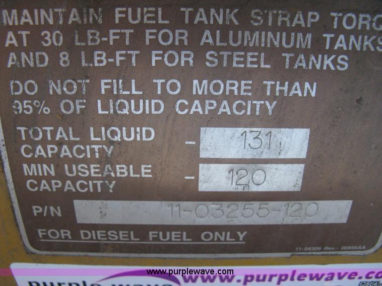 image for item B9586 (3) Peterbilt aluminum fuel tanks