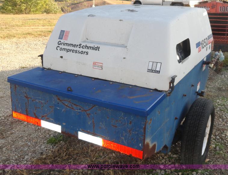 image for item F9500 Grimmer Schmidt 185D portable air compressor