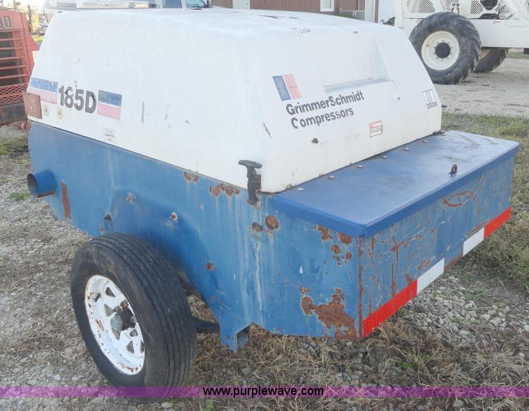 image for item F9500 Grimmer Schmidt 185D portable air compressor