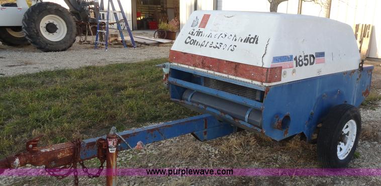 image for item F9500 Grimmer Schmidt 185D portable air compressor