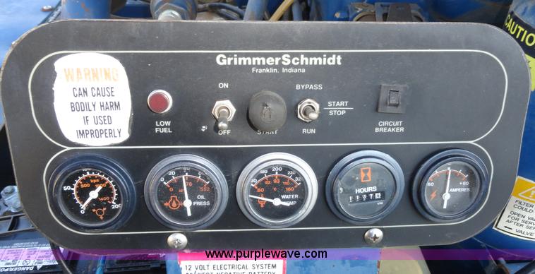 image for item F9500 Grimmer Schmidt 185D portable air compressor