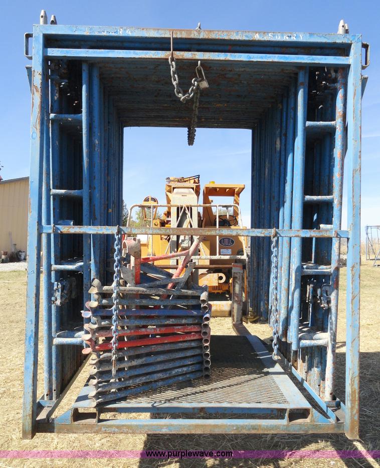 (4) scaffolding racks with outrigger storage in Eudora, KS Item G9037
