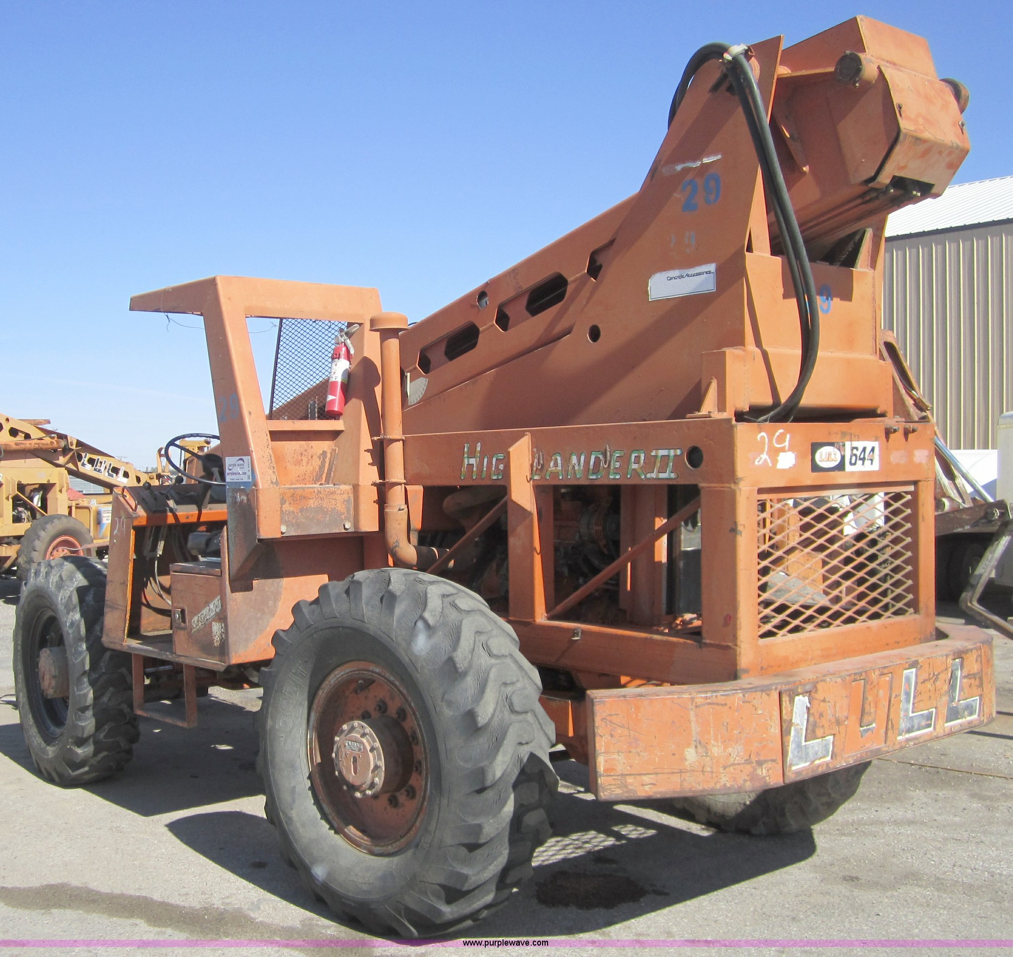 Lull 644 TT34 Highlander telehandler in Wichita, KS Item A4427 sold