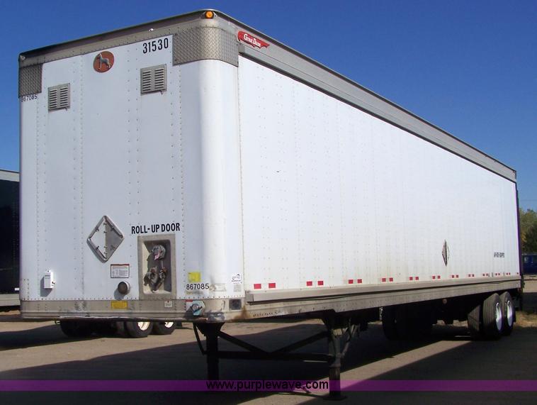 image for item D8547 1999 Great Dane 7411TP-SA 48' box trailer